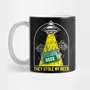 Ufo Stole My Beer Mug